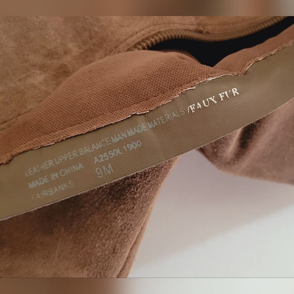 RARE Tall Fergie Shearling Lined Wedge Boots - Picture 10 of 11